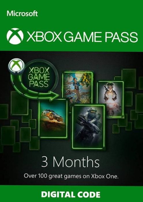 3 Month Xbox Game Pass Xbox One