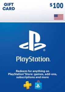 PLAYSTATION STORE GIFT CARD – 100 USD (US)