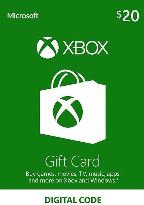 Xbox Gift Card – 20 USD