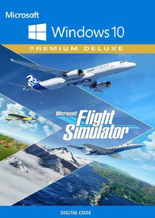 Microsoft Flight Simulator Premium Deluxe 40th Anniversary Edition – Windows 10 PC