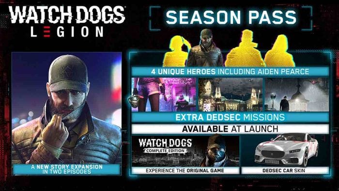 Watch Dogs: Legion – Season Pass PC – DLC (US)