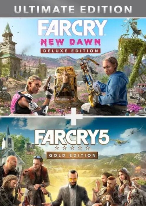 Far Cry 5 Gold Edition + Far Cry New Dawn Deluxe Edition Bundle PC (US)