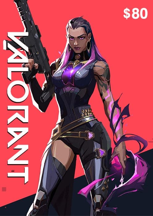 Valorant Gift Card – 80 USD (US)