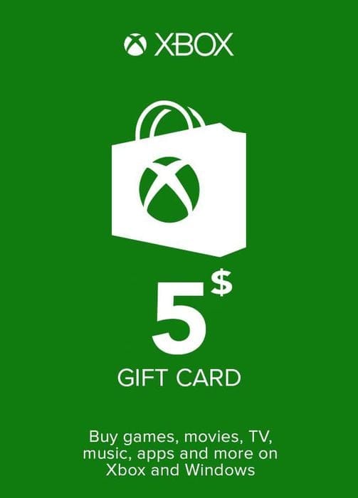 Xbox Gift Card – 5 USD